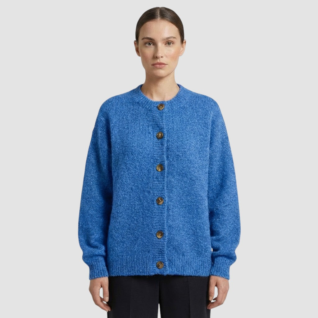 Gilet stretch pour femme haut court en maille pour un usage quotidien