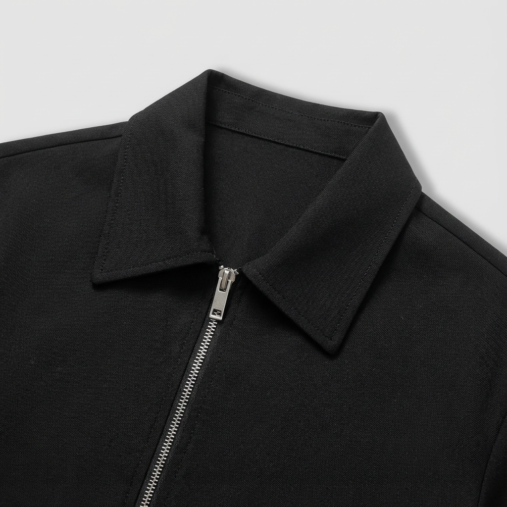 Veste varsity zippée à manches courtes pour femme coupe courte pour tenues