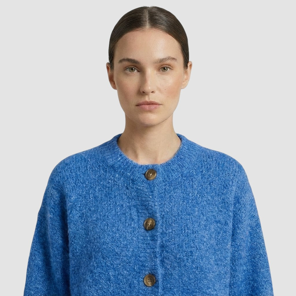 Gilet stretch pour femme haut court en maille pour un usage quotidien