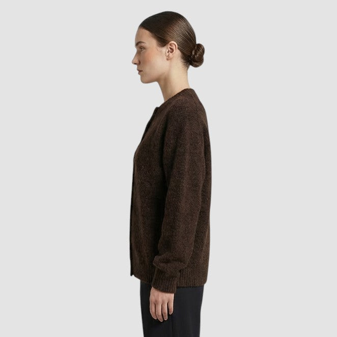 Gilet stretch pour femme haut court en maille pour un usage quotidien