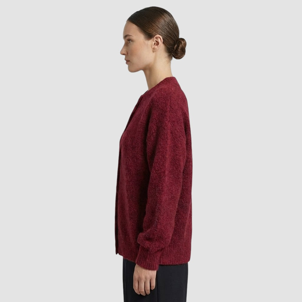 Gilet stretch pour femme haut court en maille pour un usage quotidien