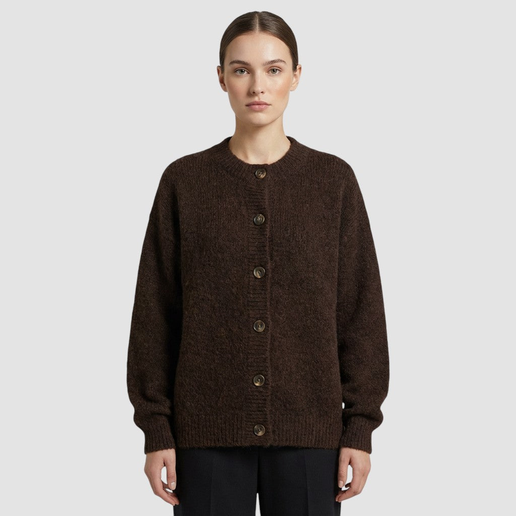 Gilet stretch pour femme haut court en maille pour un usage quotidien