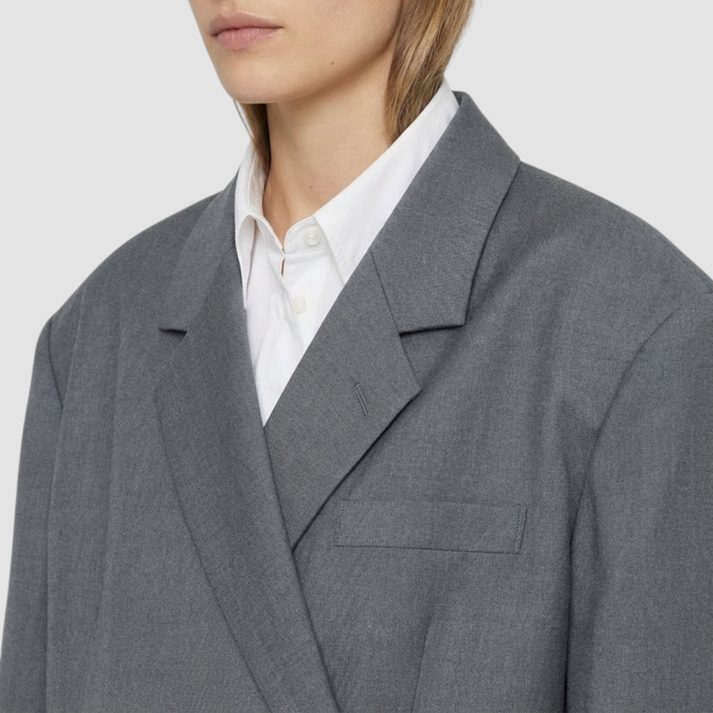 Blazer femme structuré à un bouton coupe élégante