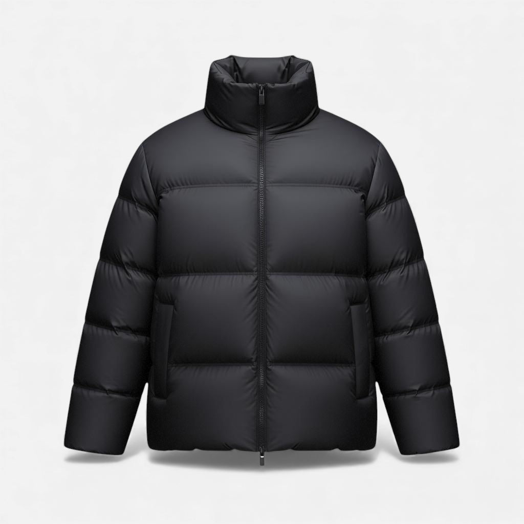 Veste en duvet pour homme Vêtement d'extérieur léger et chaud pour l'hiver