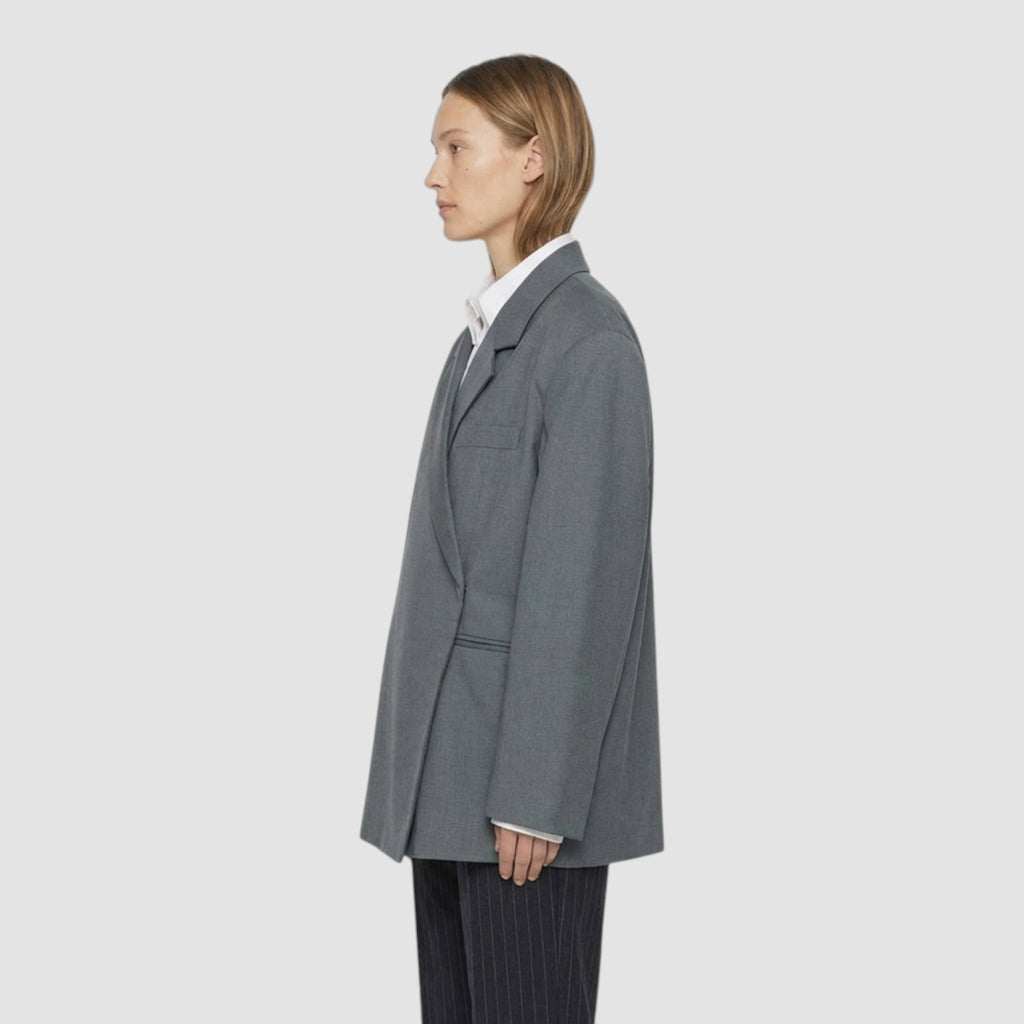 Blazer femme structuré à un bouton coupe élégante