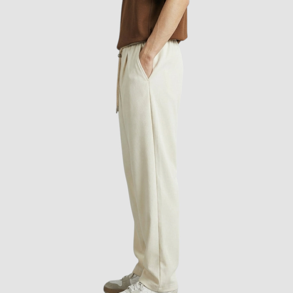 Pantalon d’hiver confortable pour homme avec taille élastique