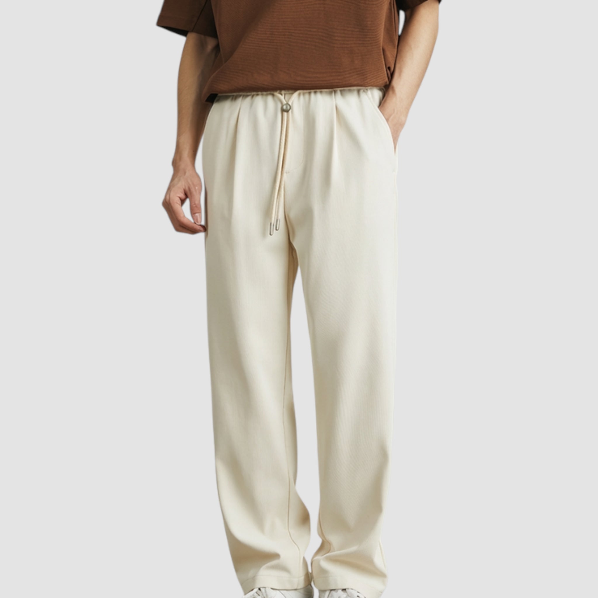 Pantalon d’hiver confortable pour homme avec taille élastique