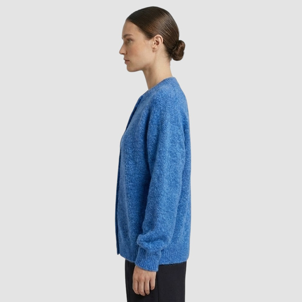 Gilet stretch pour femme haut court en maille pour un usage quotidien