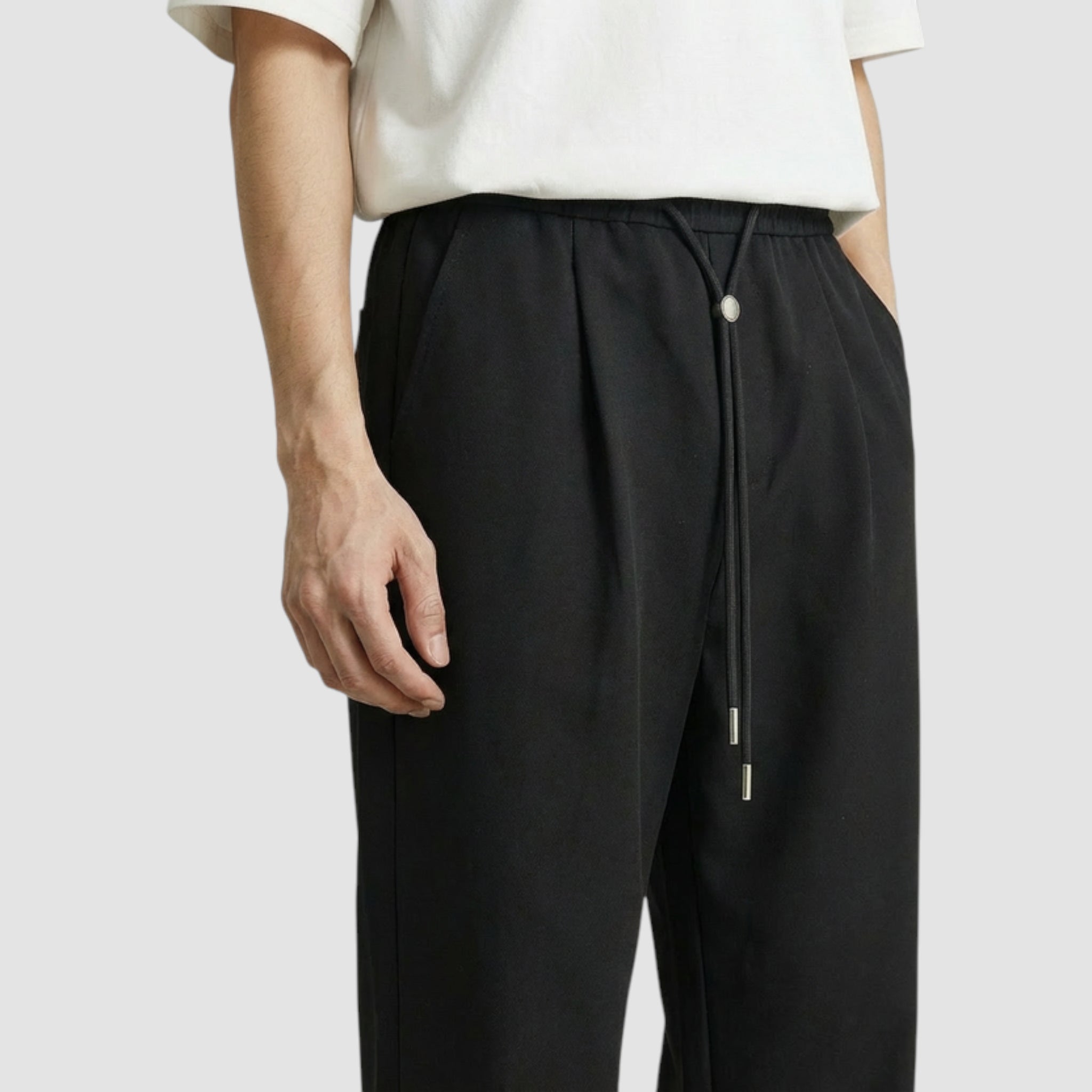 Pantalon d’hiver confortable pour homme avec taille élastique