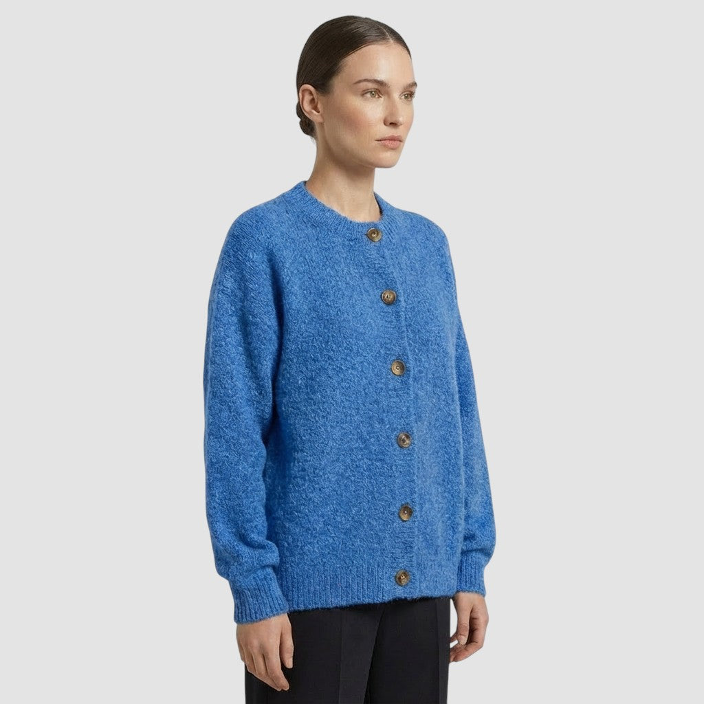 Gilet stretch pour femme haut court en maille pour un usage quotidien