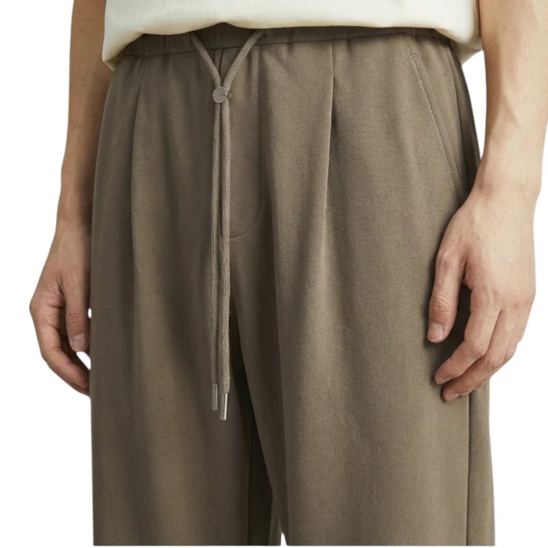 Pantalon d’hiver confortable pour homme avec taille élastique