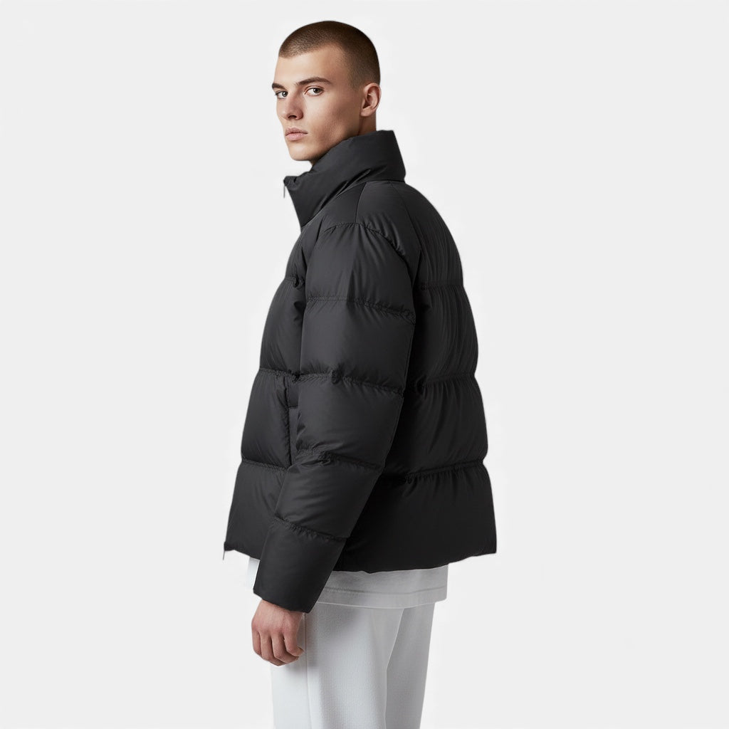 Veste en duvet pour homme Vêtement d'extérieur léger et chaud pour l'hiver