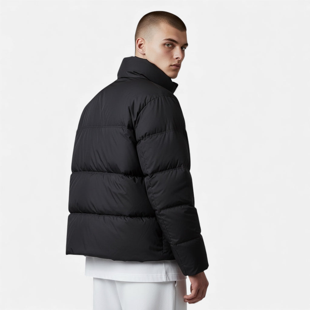 Veste en duvet pour homme Vêtement d'extérieur léger et chaud pour l'hiver