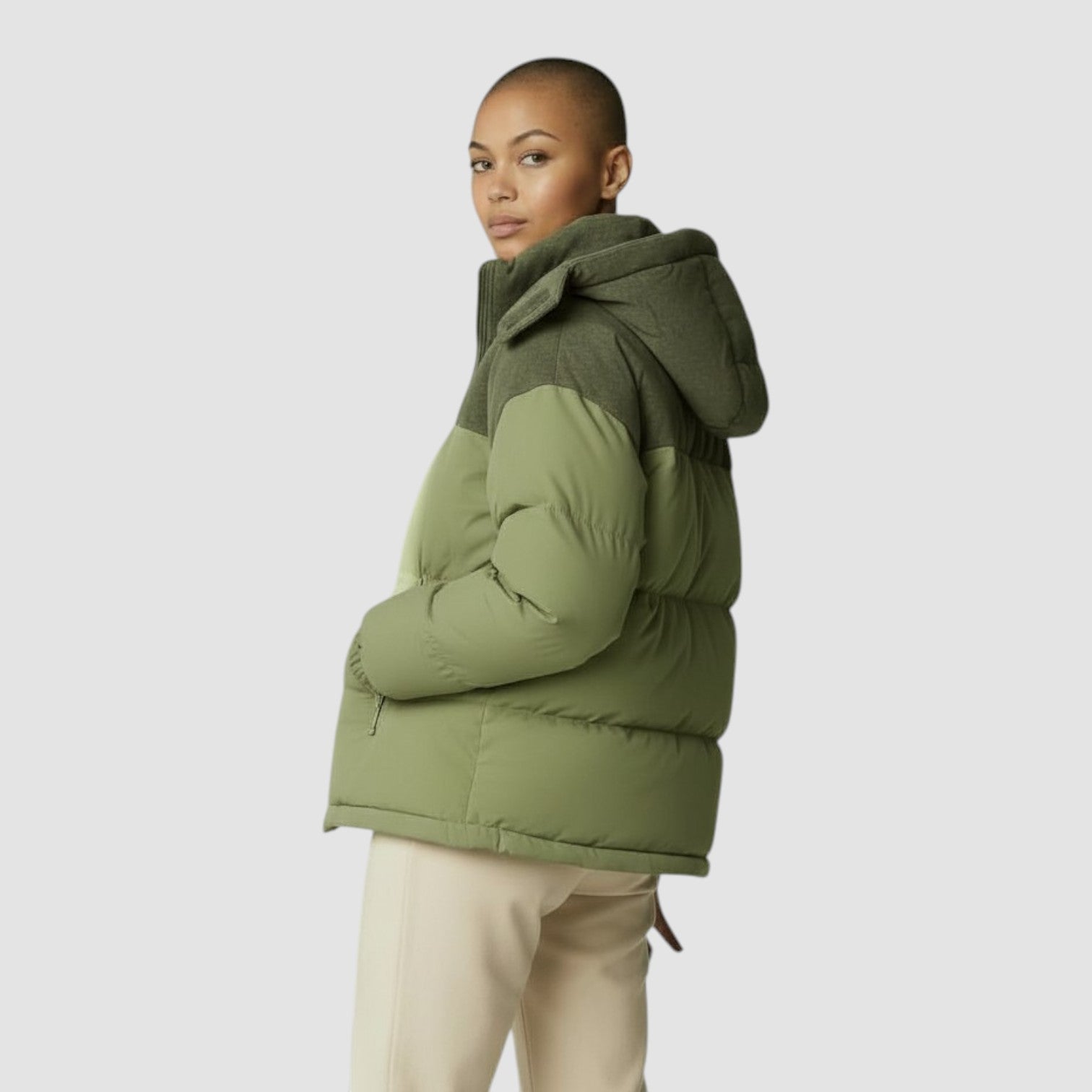 Veste d’extérieur pour homme avec capuche amovible, parka chaude d’hiver